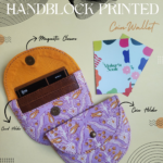Handblock Printed Coin Wallet
