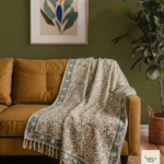 Luxurious  Hand-loomed Throw